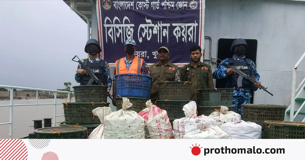 সুন্দরবনে অভিযান দেখে পালালেন জেলেরা, পড়ে রইল কাঁকড়াবোঝাই ট্রলার