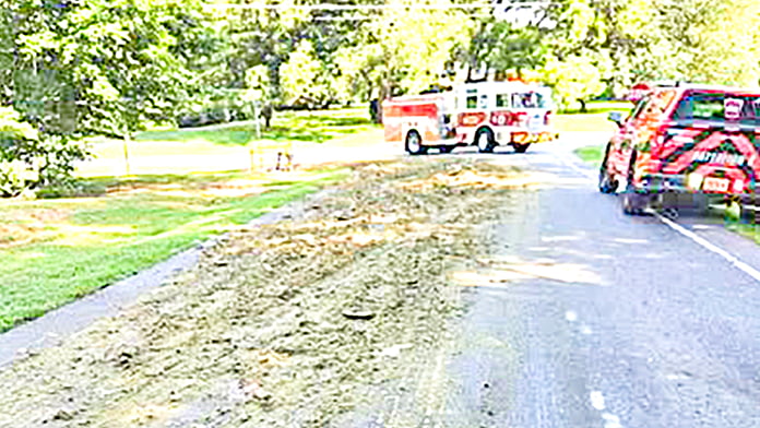 ছবি: অ্যাশবোরো পুলিশ বিভাগের 
ফেসবুক পোস্ট থেকে