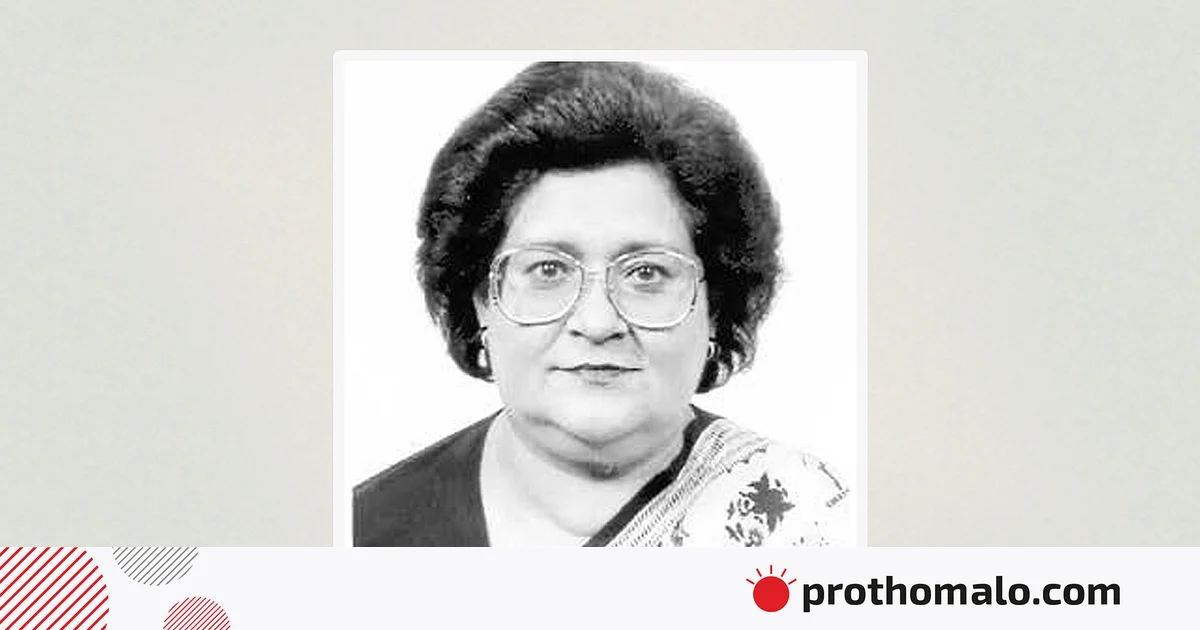 স্কলাস্টিকা স্কুলের প্রতিষ্ঠাতা চেয়ারপারসন ইয়াসমীন মুর্শেদের ইন্তেকাল