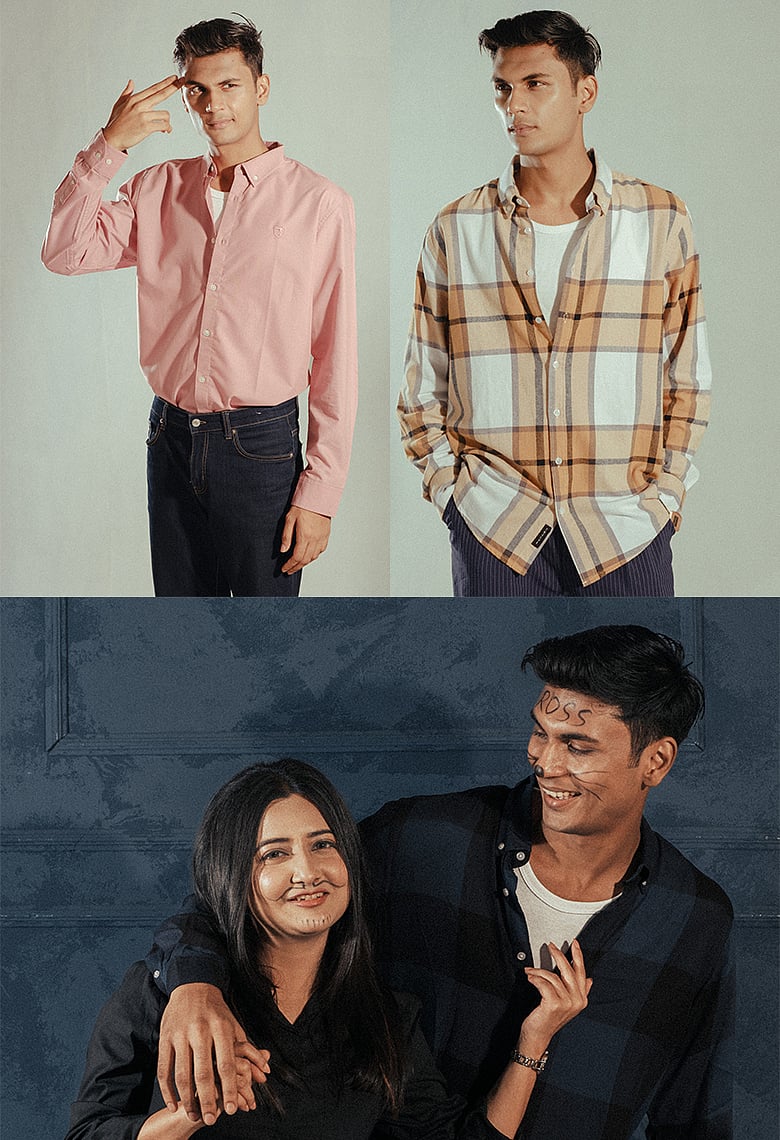 ফ্রেন্ডস ফ্যাশন: টুইড, কর্ডুরয় আর আইকনিক স্যামন শার্টের লুকে তরুণ অধ্যাপক রস গেলার