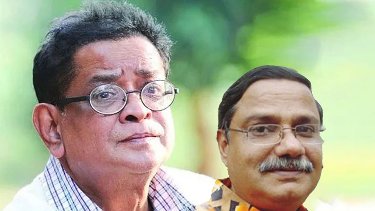 হুমায়ূন আহমেদ ও চ্যালেঞ্জার। ছবি: কোলাজ