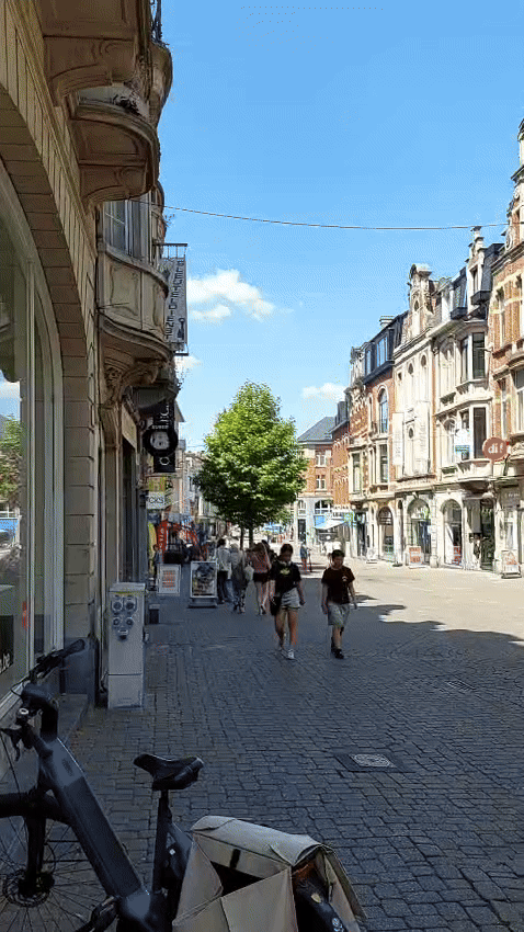 গায়ে রোদ মাখিয়ে খরতাপেই হেঁটে ঘুরে বেড়ালাম লুভেন ও এর চারপাশে