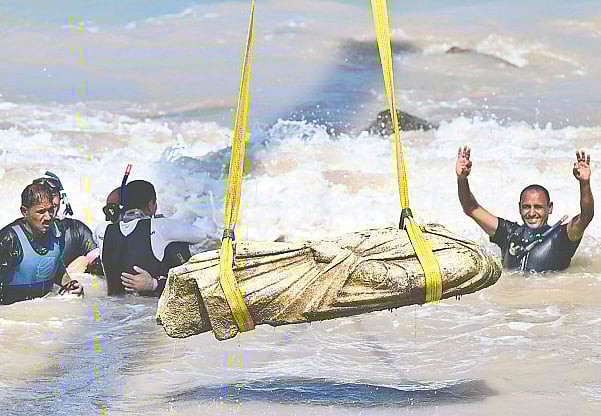 মিসরে সমুদ্রতলে প্রাচীন শহরের খোঁজ