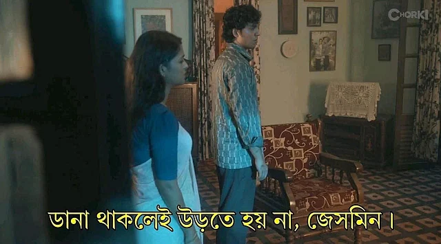 ডানা থাকলেই উড়তে হয় না, জেসমিন- এই ডায়লগের স্ক্রিনশটে সয়লাব নেট দুনিয়া