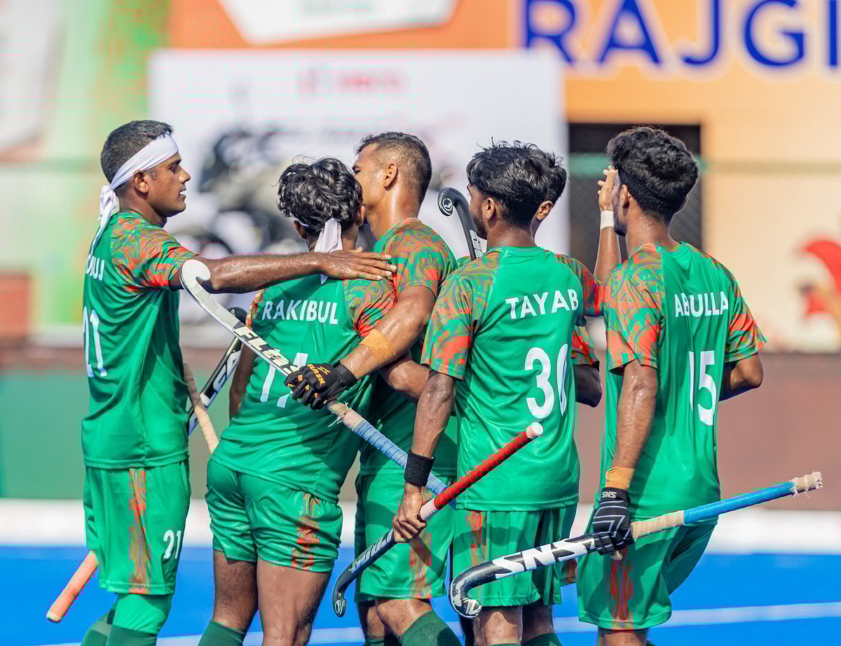 কাজাখস্তানকে ৫–১ গোলে হারিয়েছে বাংলাদেশ হকি দলএশিয়ান হকি ফেডারেশ
