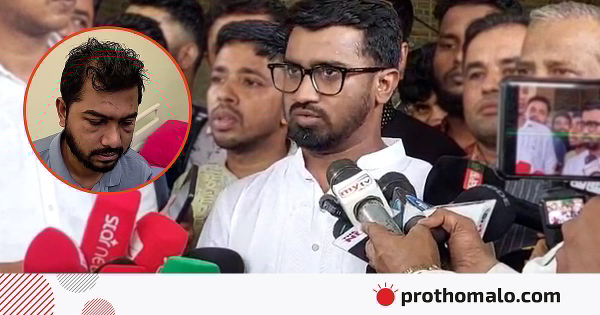 সরকার নুরের বিদেশে চিকিৎসার বিষয়ে গড়িমসি করছে: রাশেদ খান সরকার নুরের বিদেশে চিকিৎসার বিষয়ে গড়িমসি করছে: রাশেদ খান