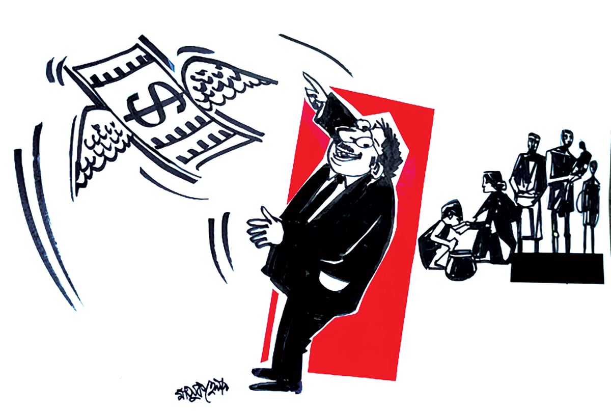 দুর্নীতি দূর না করতে পারলে দারিদ্র্য হটবে না by মামুন রশীদ