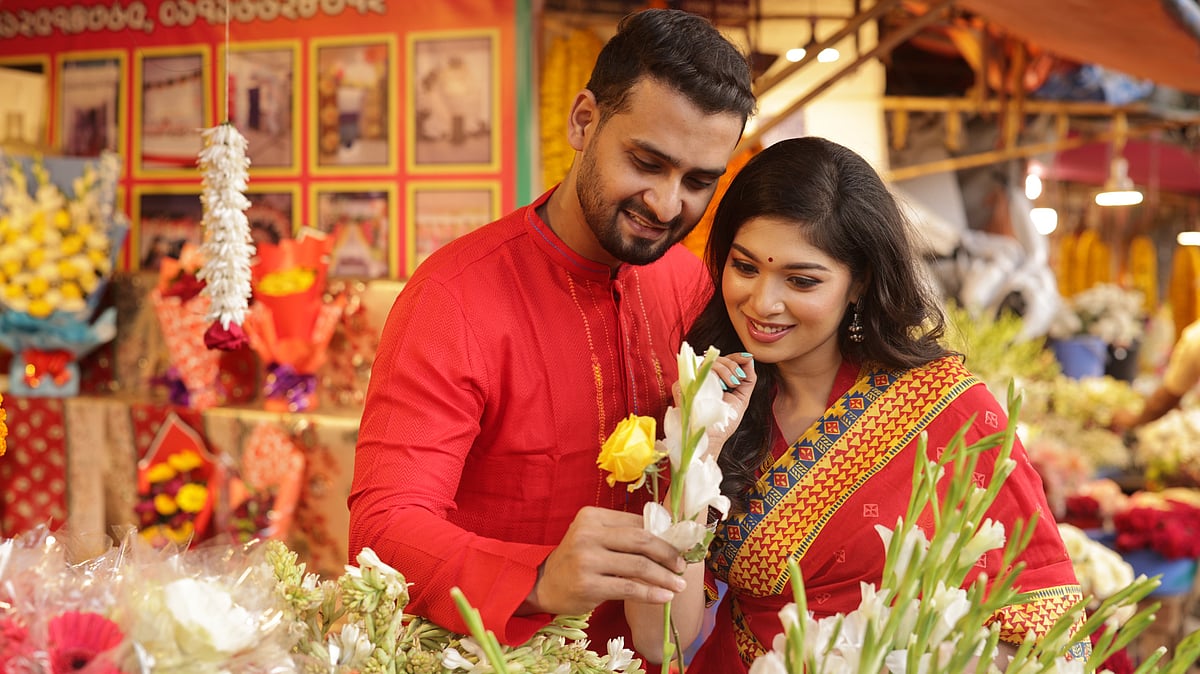 ‘ক্যান্ডেল টাইপ’ প্রেম স্থিতিশীল ও নির্ভরযোগ্যমডেল: কোকো ও মারশিয়া শাওন। ছবি: কবির হোসেন