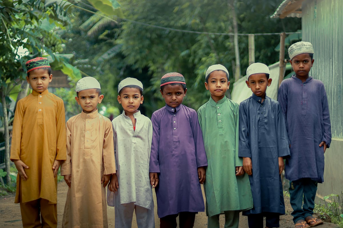 শিশুরা আল্লাহর ফুলছবি: পেক্সেলস