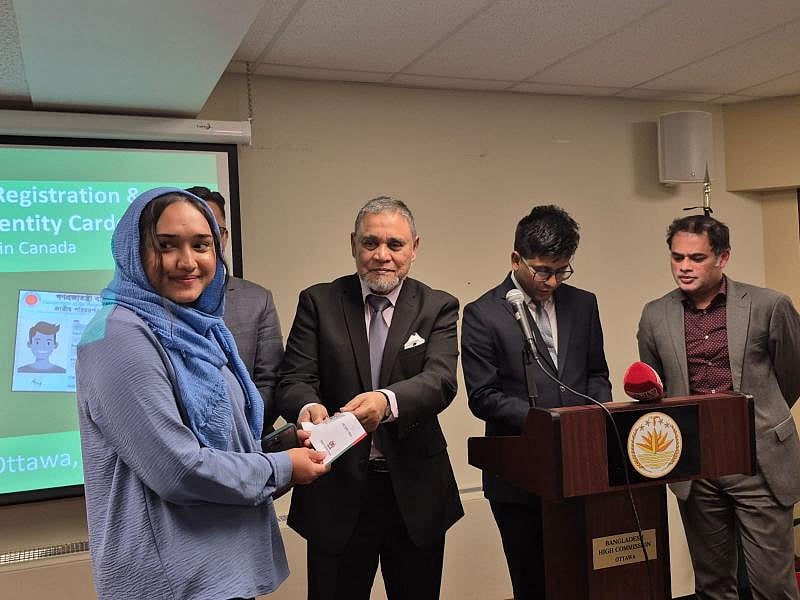 কানাডায় বাংলাদেশিদের জন্য এনআইডি ও ভোটার নিবন্ধন সেবা চালু