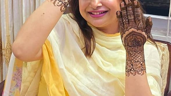 ছবি: নেহা’জ মেহেদি ডিজাইন 