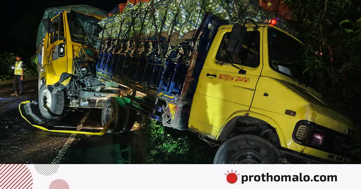 পিকআপ ভ্যান মেরামত করছিলেন চালক ও তাঁর সহকারী, পেছন থেকে ট্রাকের ধাক্কায় নিহত পিকআপ ভ্যান মেরামত করছিলেন চালক ও তাঁর সহকারী, পেছন থেকে ট্রাকের ধাক্কায় নিহত