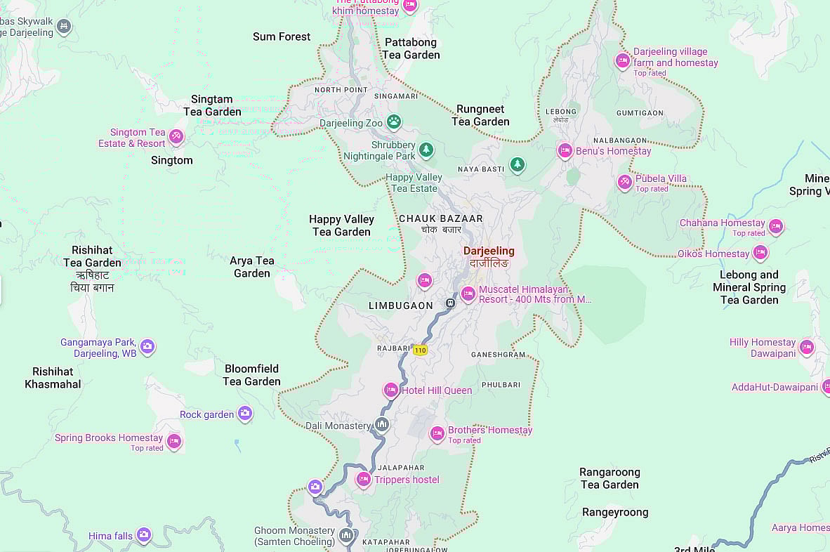 দার্জিলিংয়ে প্রবল বৃষ্টি, মৃত্যু ১৭ জনের