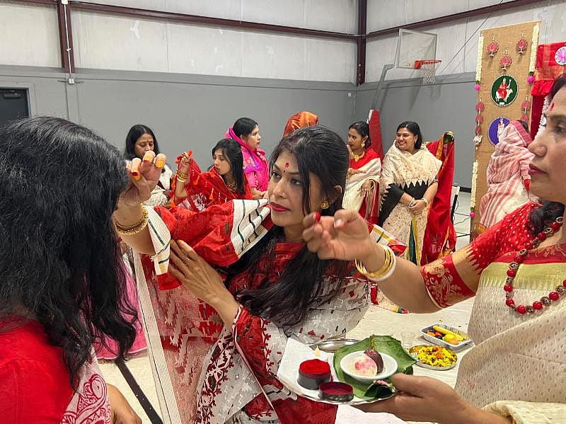 আমেরিকার উচিটা শহরে বিপুল উৎসাহে শারদীয় দুর্গোৎসব