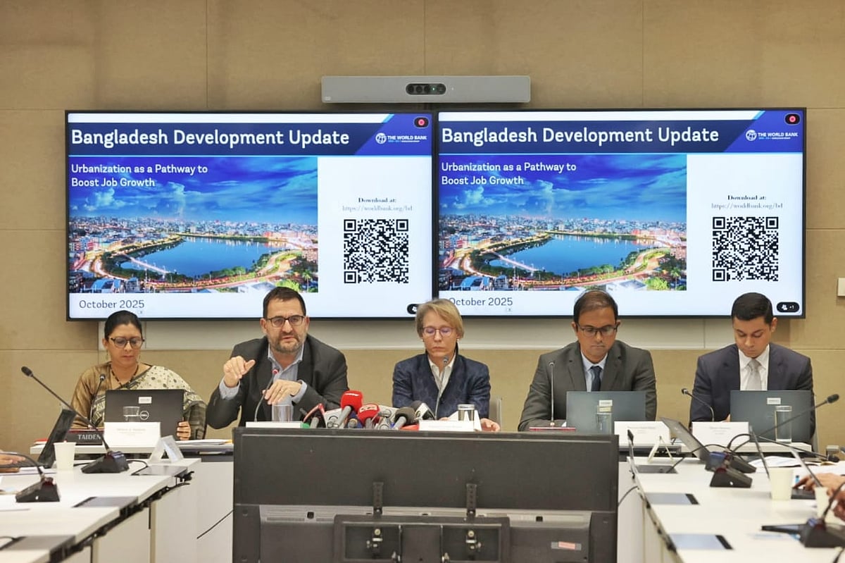 চলতি অর্থবছরে জিডিপি প্রবৃদ্ধি হতে পারে ৪.৮%, পূর্বাভাস বিশ্বব্যাংকের