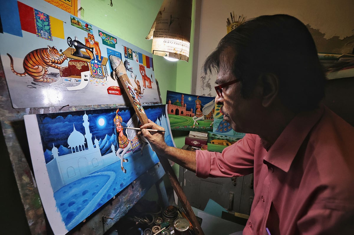 গলির মোড়ে হারিয়ে যাওয়া রং