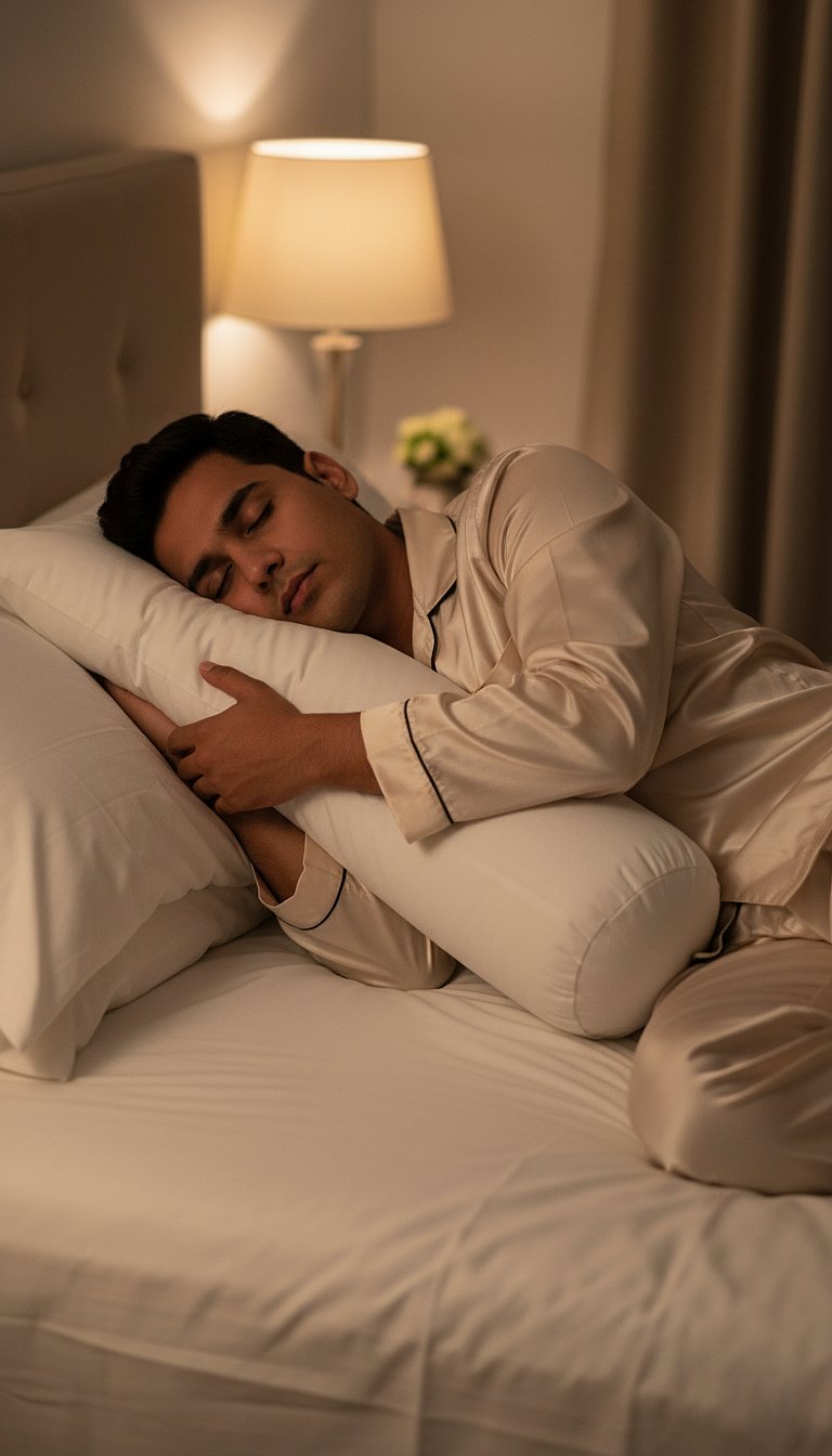 আপনি কি কোলবালিশ নিয়ে ঘুমান? আপনার জন্য আছে ৪টি সুসংবাদ