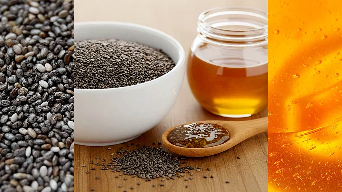 চিয়া সিডের নানান উপকারিতার মধ্যে একটি হলো তা অ্যান্টি–অক্সিডেন্ট হিসেবে কাজ করে, মধুরও আছে এই গুণ