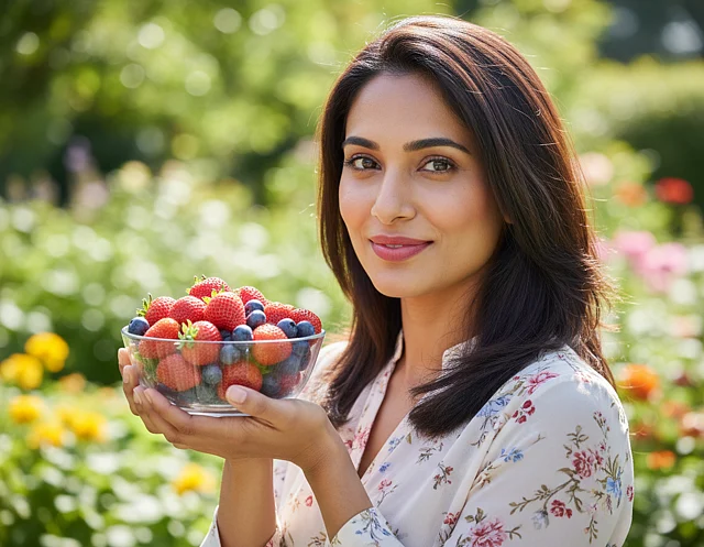 রঙিন বেরি বয়সের ছাপ বিলম্বিত করে