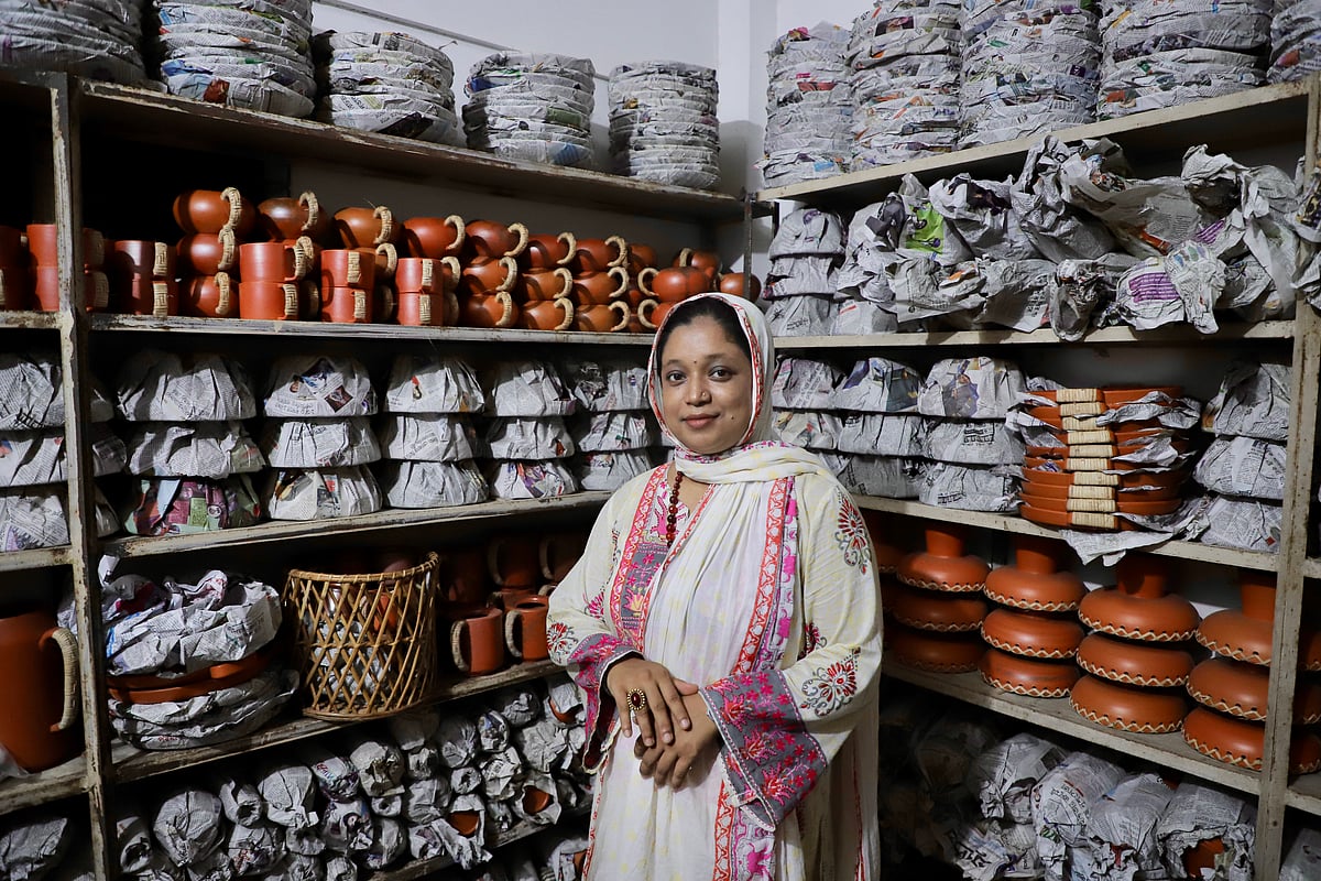 ভূমি আর্টিজানের উদ্যোক্তা  জান্নাতুল ফেরদৌস