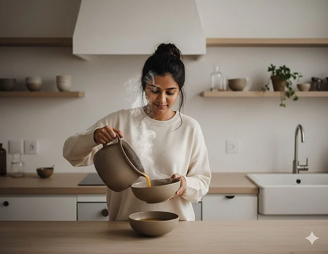 গরম খাবার হজমে সহায়ক এবং মানসিক স্থিতি বজায় রাখে