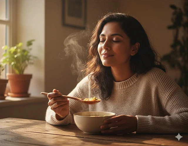 খাবার বা পানীয়ের তাপমাত্রা আমাদের শরীর ও মনের ওপর সরাসরি প্রভাব ফেলে