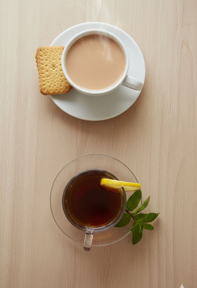 দুধ চা–লাল চায়ের ভালোমন্দ