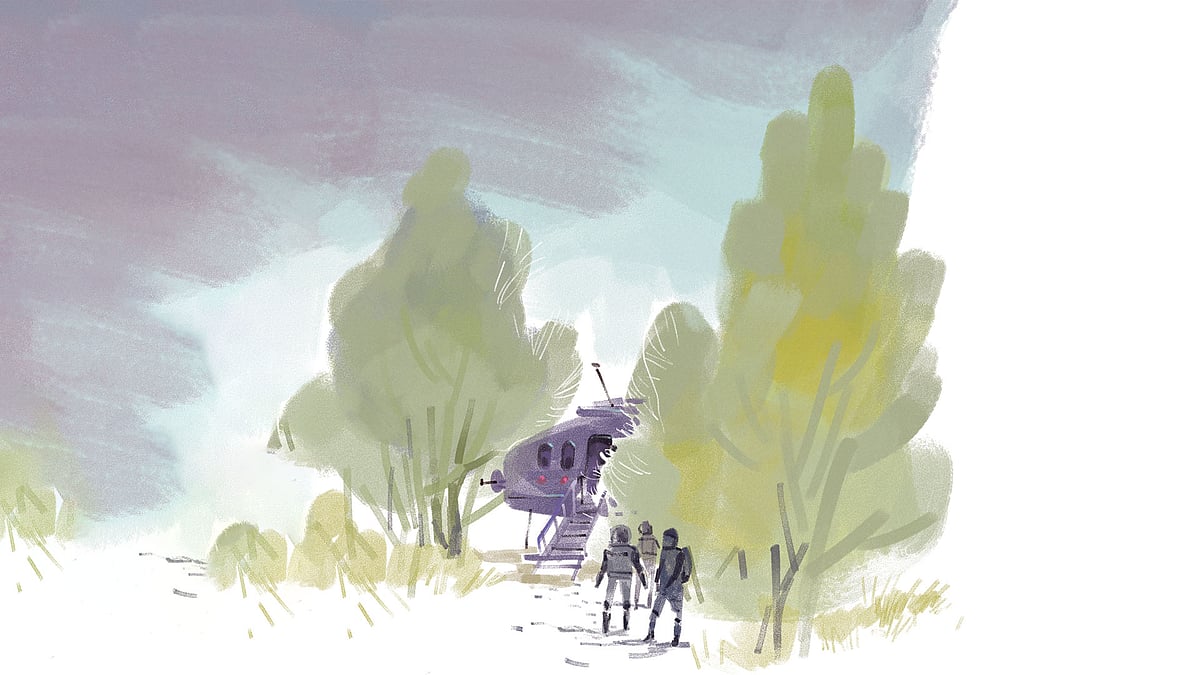 বিদেশী গল্পের ছায়া অবলম্বনে রাতুল খানের গল্প—দ্বিতীয় পৃথিবী