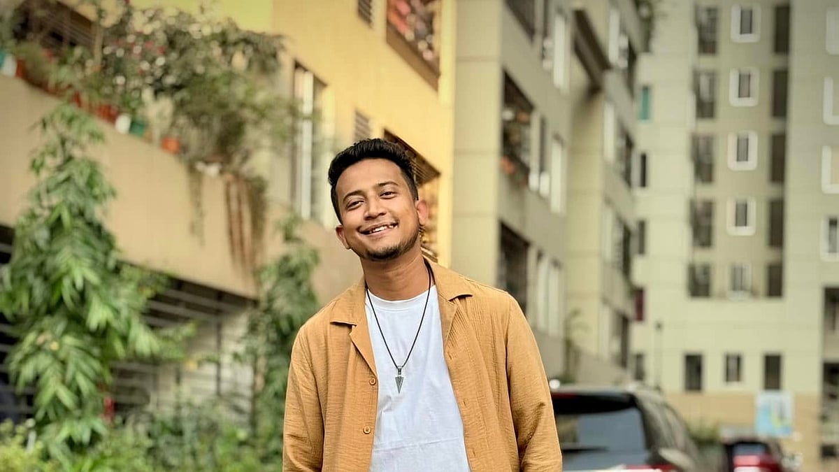 তরুন গায়ক তাসরিফ খান। ছবি: ফেসবুক