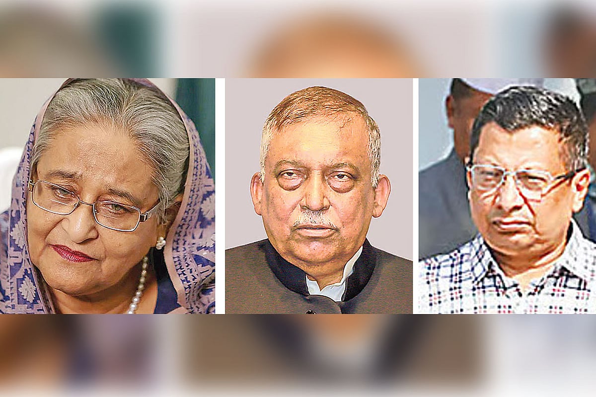 শেখ হাসিনাসহ তিন আসামির বিরুদ্ধে যে পাঁচ অভিযোগ