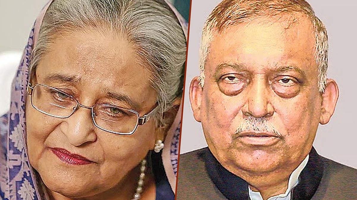 শেখ হাসিনা ও আসাদুজ্জামান খান