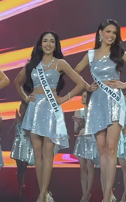 বাংলাদেশের প্রতিযোগী তানজিয়া জামান মিথিলা পৌঁছেছেন  সেরা ৩০-এ