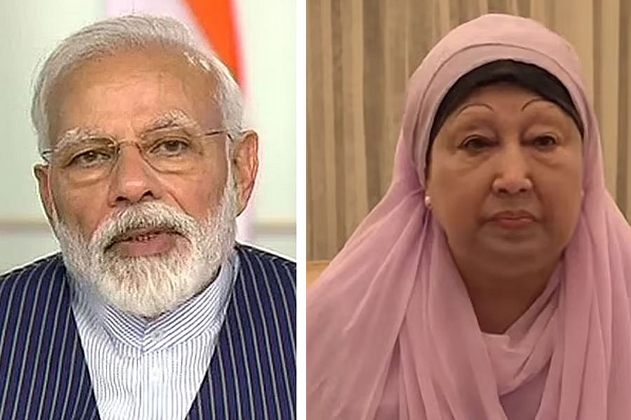খালেদা জিয়ার সুস্থতা কামনা করে নরেন্দ্র মোদির পোস্ট