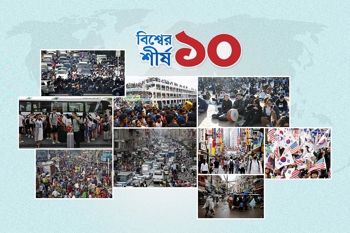 ঢাকাসহ বিশ্বের প্রথম সারির ১০ মেগা সিটির ৯টিই এশিয়ায়