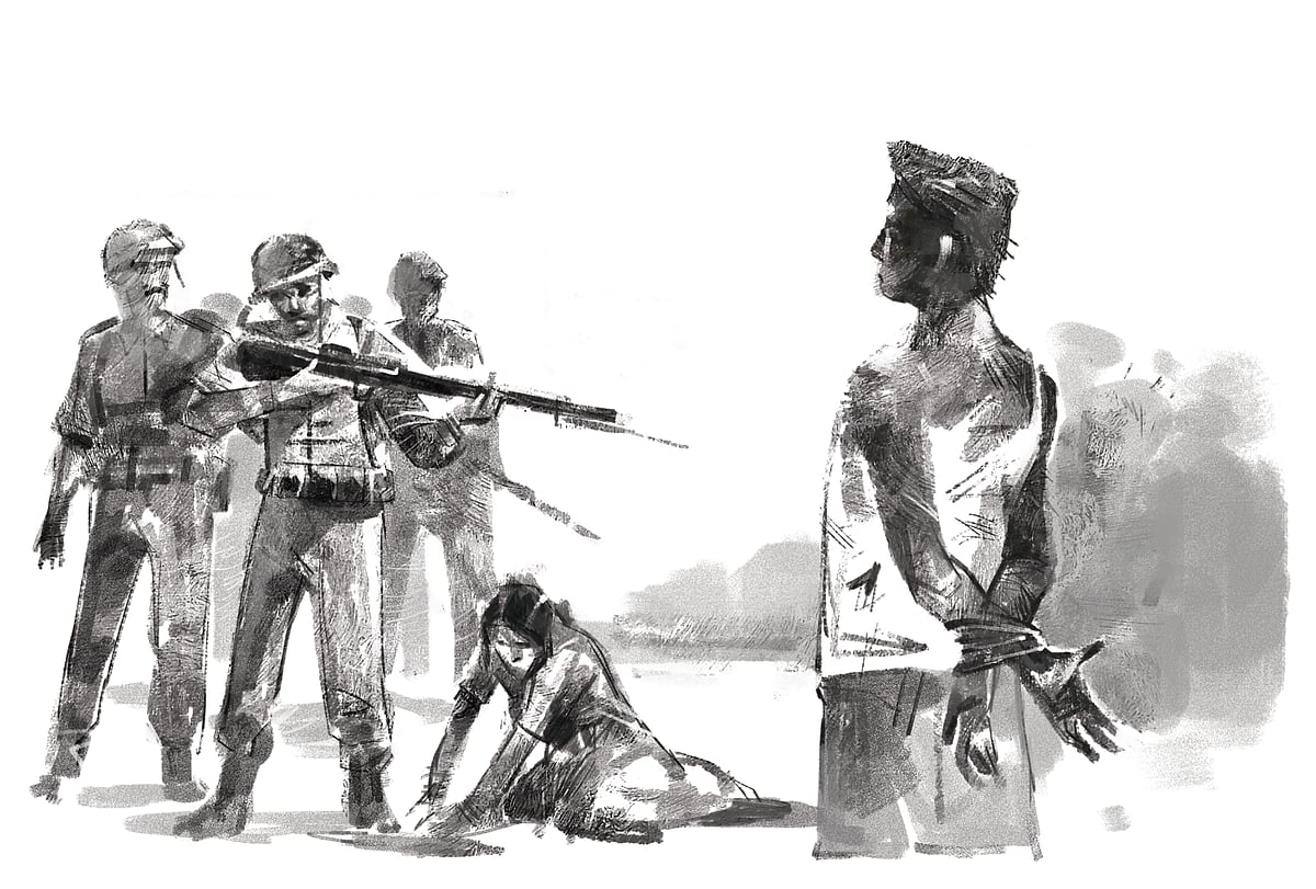 চোখের সামনে সঙ্গীদের মেরে আমাদের ভয় দেখাত