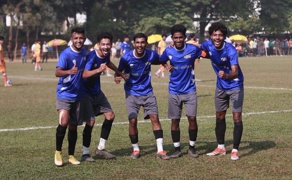 ইউনাইটেডকে ৯ গোলে বিধ্বস্ত করে কোয়ার্টার ফাইনালে এআইইউবি