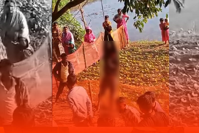 চুরির অপবাদ দিয়ে দৃষ্টিপ্রতিবন্ধী যুবককে গাছে ঝুলিয়ে নির্যাতন