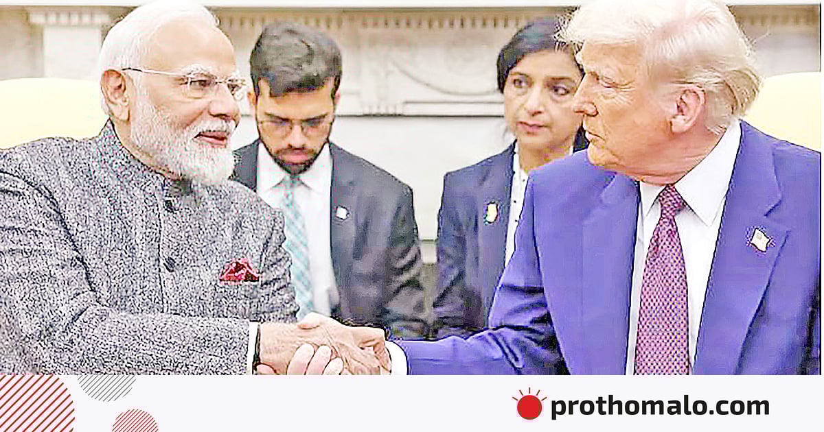 ট্রাম্পের শুল্কের আঘাতে বড় সংকটে ভারত ট্রাম্পের শুল্কের আঘাতে বড় সংকটে ভারত