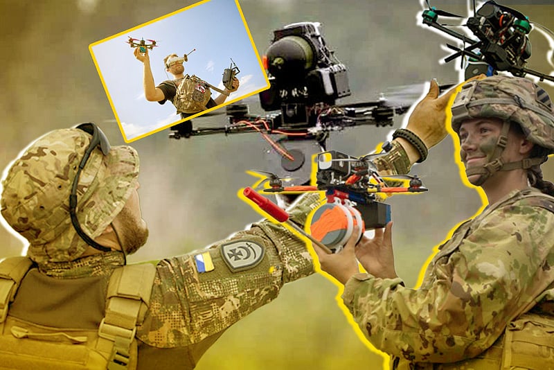 সৈন্য নয়, ড্রোনই এখন প্রথম সারির যোদ্ধা