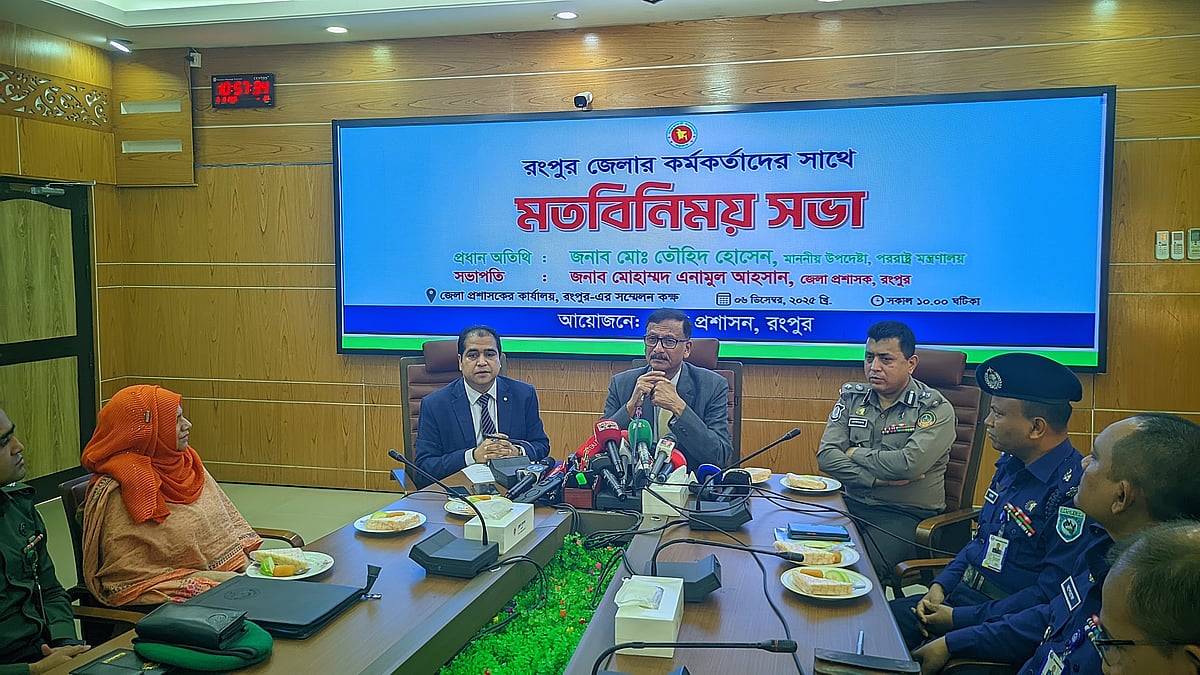 সামনের নির্বাচন আইনশৃঙ্খলা বাহিনীর জন্য বড় টেস্ট: পররাষ্ট্র উপদেষ্টা