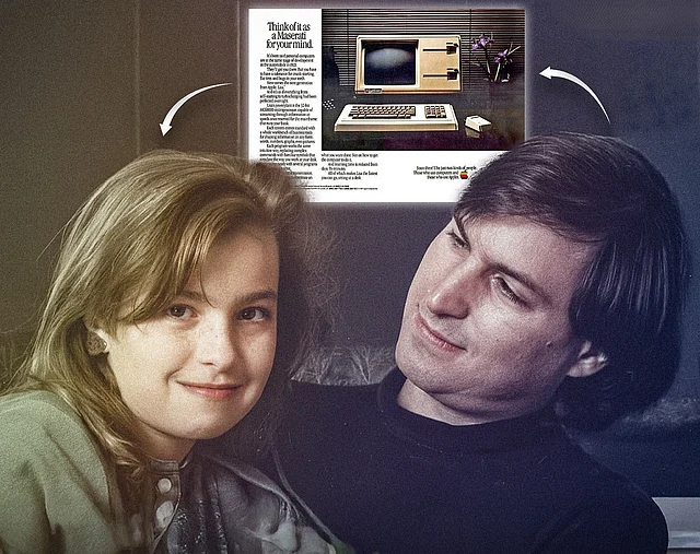 কম্পিউটরটি আসলে কন্যা লিসার নামেই ছিল 