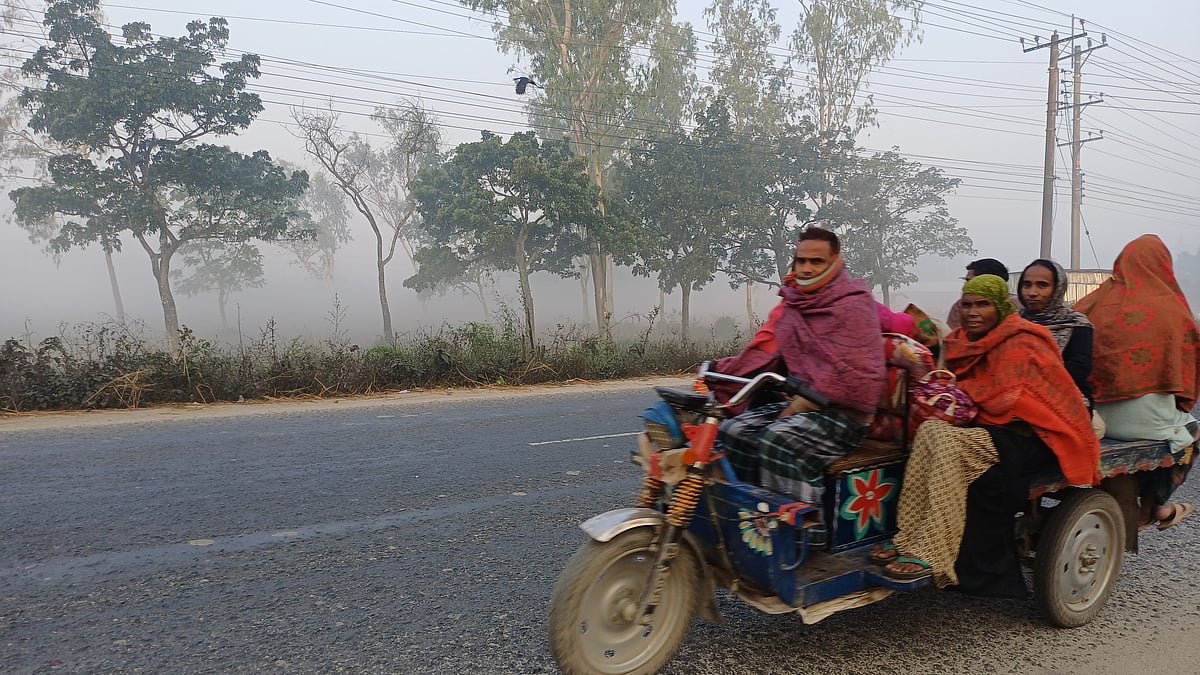 তেঁতুলিয়ায় আজ মৌসুমের সর্বনিম্ন তাপমাত্রা