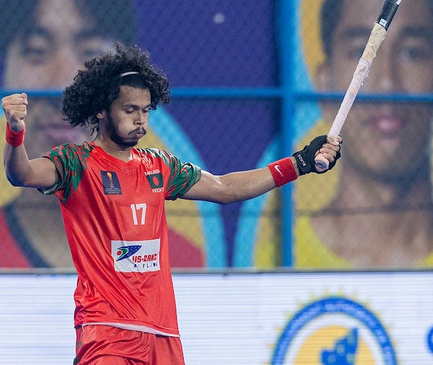 আবারও আমিরুলের হ্যাটট্রিক, দক্ষিণ কোরিয়াকে হারিয়ে বাংলাদেশের চমক