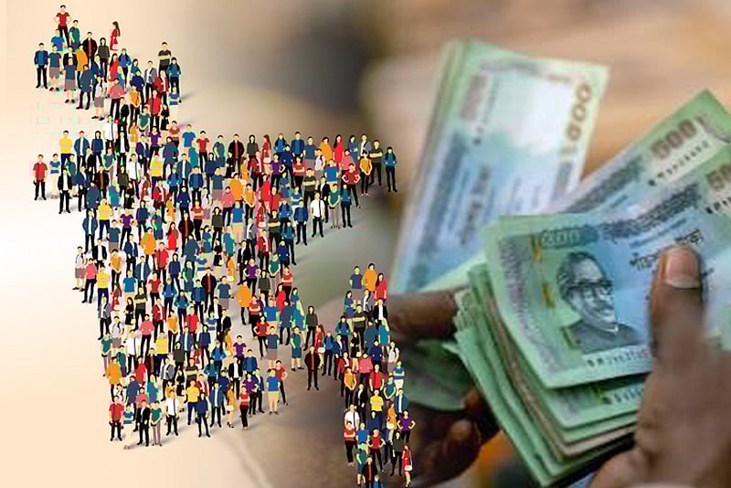 আয় বেড়েছে ১২ শতাংশ মানুষের, খরচ বেড়েছে ৭৯ শতাংশের