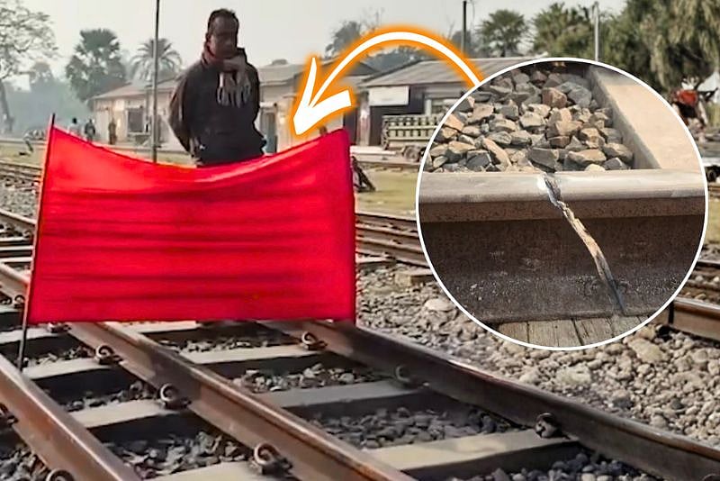 ঠান্ডায় কি রেললাইনে ফাটল ধরেছে?