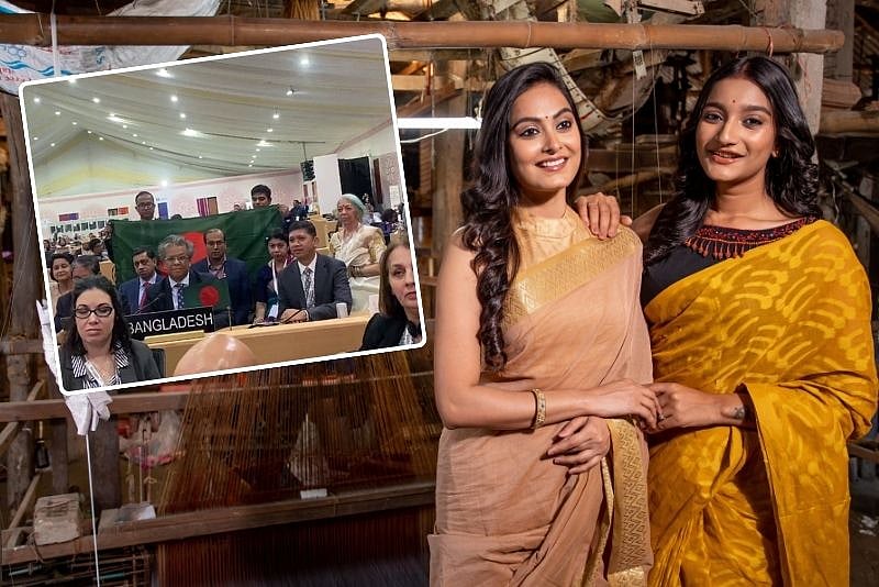 টাঙ্গাইল শাড়ি বুননশিল্প এখন বিমূর্ত সাংস্কৃতিক ঐতিহ্য