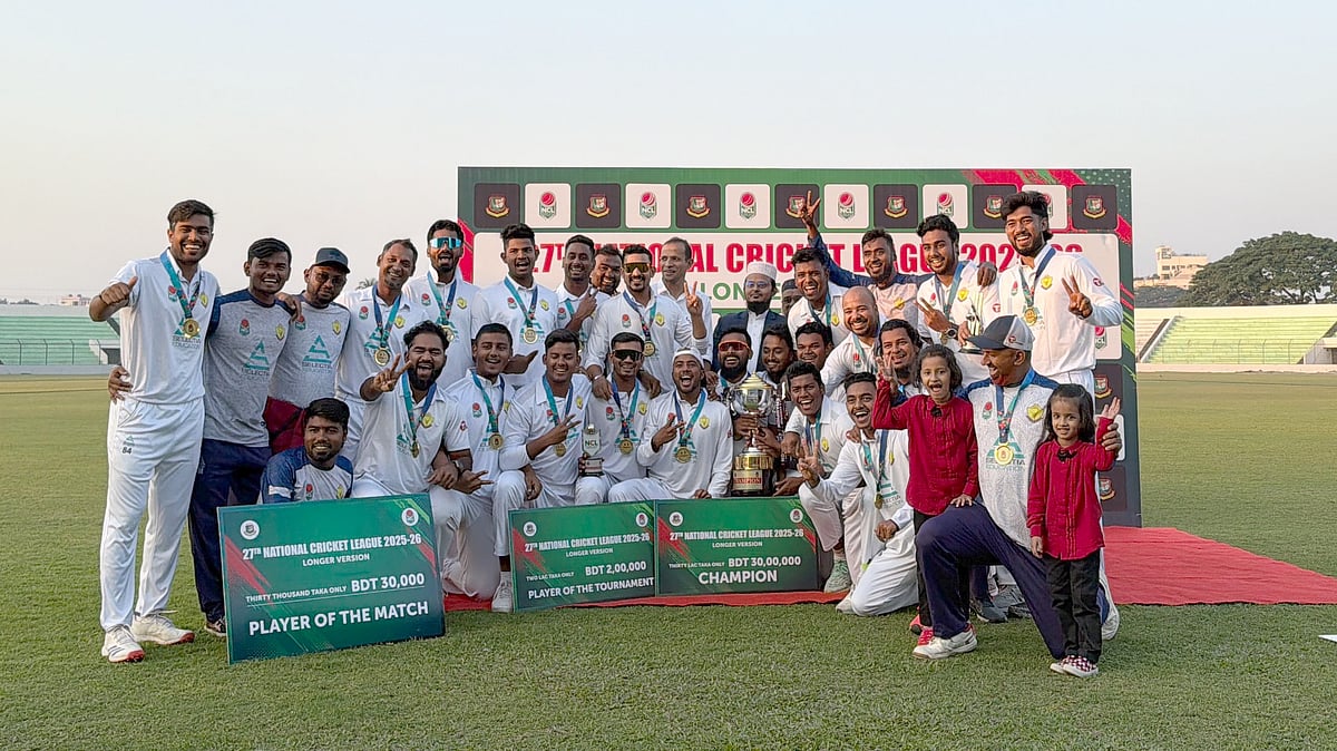 সারা দিন অপেক্ষার পর চ্যাম্পিয়ন রংপুর