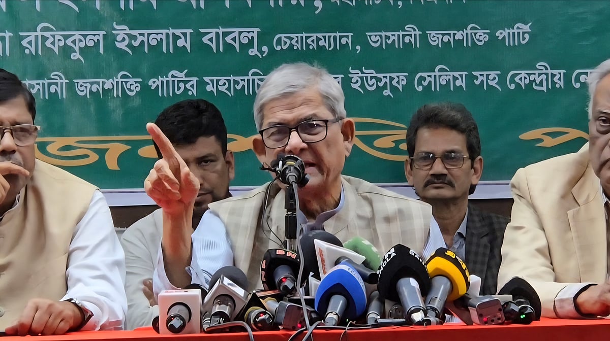 হাদিকে গুলিবর্ষণের নিন্দা, সব প্রার্থীর নিরাপত্তা নিশ্চিতের দাবি মির্জা ফখরুলের