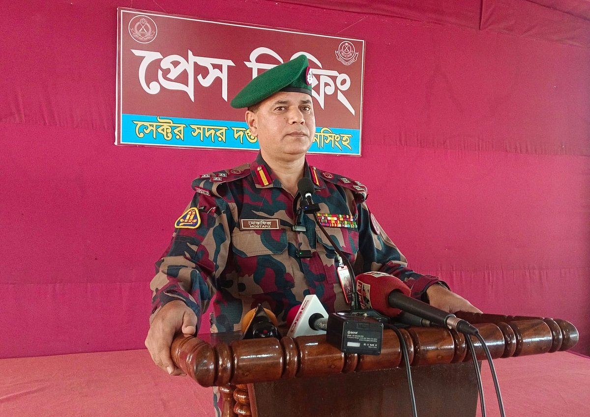 হালুয়াঘাট সীমান্ত দিয়ে গুলিবর্ষণকারীর পালানোর বিষয়ে নিশ্চিত নয় বিজিবি