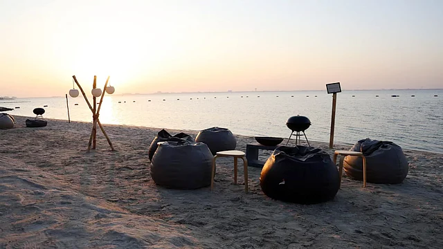 সমুদ্রের ধারে খোবার ব্রিজ ফেস্ট্রিভাল